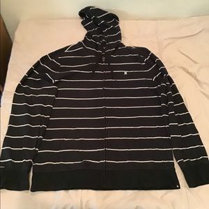 Hurley zip up lightweight hoodie men’s size large